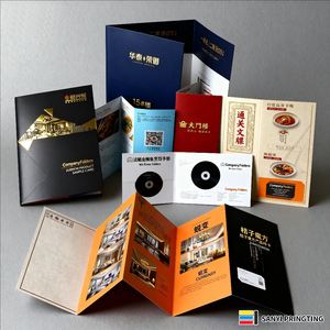 Cartellone a colori con stampa piegata, - Product Image 6