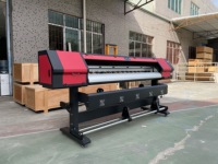 Harga Pabrik Printer Flex Banner 6Ft 1.8M Mesin Cetak Sublimasi Digital Printer Format Besar Eco Solvent