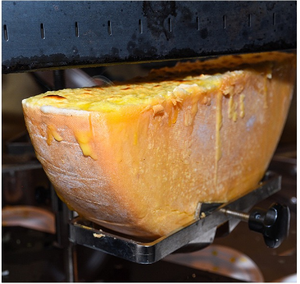 Fondoir à <span class=keywords><strong>fromage</strong></span> à <span class=keywords><strong>raclette</strong></span> électrique <span class=keywords><strong>demi</strong></span>-roue chauffe-<span class=keywords><strong>fromage</strong></span> sec gril chauffant cuisine beurre outil de cuisson haute efficacité - Product Image 3