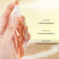 Vente en gros de vaporisateurs de parfum, 4 saveurs, marque privée, parfum miniature longue durée pour voyage, brume parfumée naturelle pour femmes