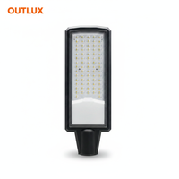 Vente directe d'usine, lampadaire LED extérieur intégré, étanche IP65, en aluminium, haute luminosité