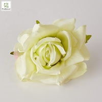Großhandel Günstige Hellblaue Seiden-Kunstrosenköpfe für DIY Hochzeits- und Abschlussgeschenke, Blumenbox-Rosen