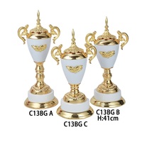 Coupe de trophée en métal de style nouveau, vente directe d'usine de la marque Phoenix, trophée de football commémoratif de haute qualité pour compétitions sportives