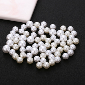 Perlas de Imitación Redondas Blancas, Paquete de 1000 Unidades, Accesorios para Abalorios, Materiales para Manualidades, Perlas Sueltas - Product Image 3