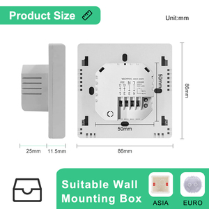 Tuya Wifi sàn ấm sưởi ấm nhiệt Nhà Thông Minh dưới sàn thermoregulator với Alexa yandex Google điều khiển nhiệt độ - Product Image 6