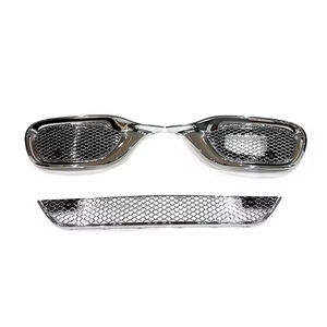 Kit de rejilla de parachoques delantero para S-class W223 S480 S580 Actualización a S680 2020- Car Mayb Style Exterior Mesh Net - Product Image 3