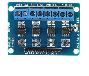 บอร์ดไดรฟ์มอเตอร์ DC โมดูลมอเตอร์ไดรฟ์รถยนต์อัจฉริยะ4ช่องไดรฟ์สี่ช่องแบบ <span class=keywords><strong>L9110S</strong></span> - Product Image 1