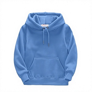 Sweat à capuche pour bébé garçon, en molleton 100% coton, respirant, décontracté, doublé pour l'hiver, manches régulières, poche avant - Product Image 3