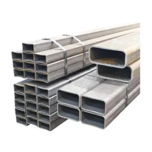 Hot Rolled Hollow Section Carbon Steel Tubes Mild Carbon ERW Seamless Square Tube Cheap Price Structure Pipe GS CE Certificate