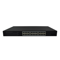 Commutateur Comfast non géré 24 ports 48V POE avec 2 ports SFP, routeur Ethernet Gigabit, commutateur réseau