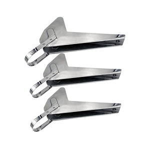 316 Stainless Steel Anchor <b>Bracket</b> <b>Mirror</b> Polished Marine Hardware - Product Image 1