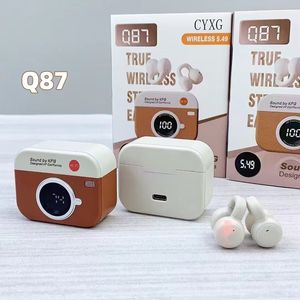 Écouteurs sans fil Q87 tws, version BT 5.4, qualité sonore HiFi, écouteurs sport stéréo avec micro pour Android et iOS - Product Image 3