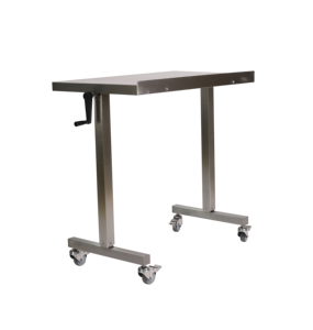 Manija basculante que ajusta la altura de la Mesa de mascotas sobre la mesa de instrumentos 4 ruedas frenadas Plataforma de operación de mascotas móvil - Product Image 1