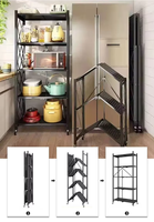 Étagères murales pliables en métal acier inoxydable et fer réglables pour étagère de rangement de garage support de magasin pliable facile