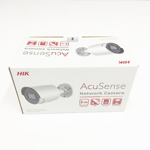 กล้อง IP Hik-vision ดั้งเดิมไมโครโฟนในตัว 4MP การตรวจจับการเคลื่อนไหวกล้อง POE กระสุน DS-2CD2043G2-IU - Product Image 4