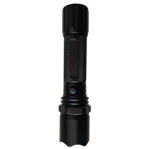 Lampe torche LED rechargeable K128 2200 mAh avec zoom, en alliage d'aluminium, rechargeable par USB - Product Image 2
