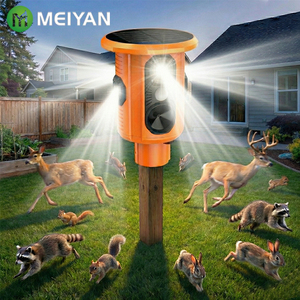 Répulsif Solaire Ultrasonique IP64 Contre les Ratons Laveurs pour Jardin et Cour, 120 dB, Expédition Rapide Directe Usine - Product Image 6