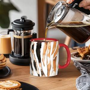 Custom image USA Made 11oz Clay Coffee <b>Mug</b> Modern Classic Design Colorful Eco-Friendly Microwave <b>Thermal</b> Insulation Safe for Business Gifts - Product Image 6