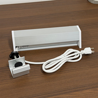 Multifunktionale 4-fach AC-Steckdose mit Dual USB A+C US 35W PD Schnellladestation US-Stecker-Standard Desktop-Klemmsteckdose Mehrfachsteckdose