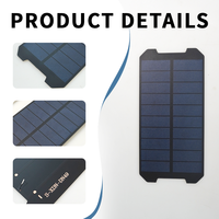 Module photovoltaïque monocristallin PERC à haute efficacité, alimenté par énergie solaire à distance, design personnalisé, étanche, 22,4 % d'efficacité, Foldsun