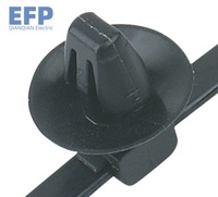 Attaches à fermeture éclair en nylon pour montage de voiture Attache de câble automobile noire Clips de faisceau de câbles Attache de câble pour montage de voiture