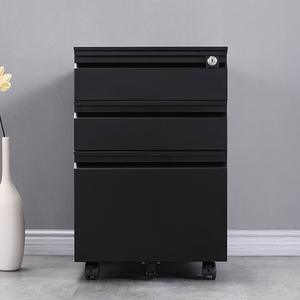 قاعدة معدنية متنقلة للتخزين المكتبي قاعدة عجلات عالمية من الفولاذ 3 بتصميم - Product Image 2