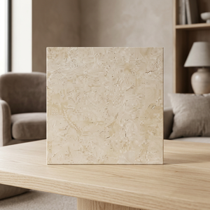 Crema Italia 600x600mm Luxury Marble Surface Porcelain Tiles For Elegant Interior Flooring Design - Product Image 1