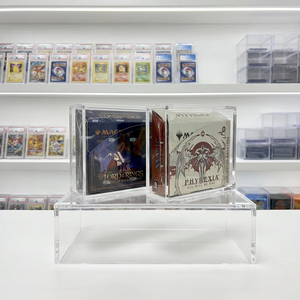 Boîte de protection et de présentation en acrylique poli de luxe de 6 mm d'épaisseur pour cartes Magic Collector Booster, avec fonction magnétique supérieure, vente en gros - Product Image 2