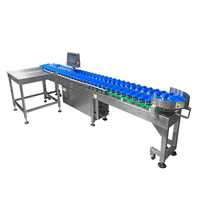 Automatische groente-tomaat-sorteringsmachine, maïs- en fruitcirkelvormige multi-gewicht sorteermachine, roestvrij staal 304, eenvoudige bediening
