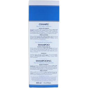 Shampoo Blue Cap 400ml per forfora e seborrea - Product Image 1