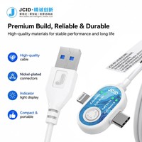 Câble de réinitialisation DFU JCID IP8-16PM Auto-DFU sans bouton ni démontage du périphérique pour réparer le baseband/lire et écrire les données du disque dur
