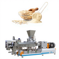 Machine à fabriquer de la poudre de céréales, extrudeuse nutritionnelle pour la production de poudre de petit-déjeuner instantané dans les usines alimentaires