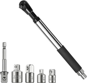 Clé d'extension à impact déportée 1/2 po, rallonge de clé à chocs robuste pour perceuse électrique, rallonge à cliquet déportée - Product Image 1