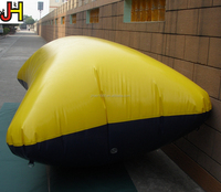 Blob Gonflable de Catapulte D'eau Gonflable Blob Sautant Oreiller Flottant
