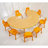 Fournitures de mobilier Montessori pour garderie et jardin d'enfants Chaises et tables de jeu pour enfants Mobilier scolaire d'occasion Grands lots Table pour enfants