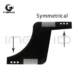 Mens râu Dòng định hình công cụ cắt hình tạo kiểu Mẫu râu Lược hướng dẫn cho cạo râu hoặc Stencil với đầy đủ kích thước lược - Product Image 6