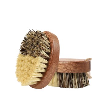 Cepillo de Limpieza Ovalado de <span class=keywords><strong>Madera</strong></span> Maciza con Cerdas de Sisal, el Más Vendido, para Frutas y Verduras, para Uso en la Cocina - Product Image 4