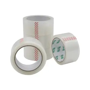 opp transparent branded shipping box cello sealing clear bopp packing adhesive tape