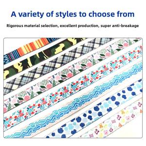 Yastıklı özellik kurdeleler dekorasyon ile moda dayanıklı Polyester köpek tasma anti-kayıp açık evcil hayvan malzemeleri - Product Image 4