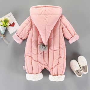 Vendita Diretta dalla Fabbrica, Tutina per Neonati AppleBear, Antiallergica con Cappuccio, Calda in Cotone Biologico, Chiusura a Bottoni, Unisex, Pagliaccetto Invernale - Product Image 3