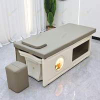 Nouveau design Mobilier de salon de beauté Lit de massage avec shampoing Lit de lavage Thai Head Spa Lit de lavage avec circulation d'eau et vapeur