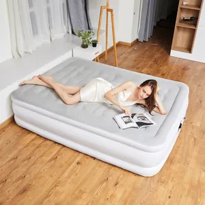 Colchón de aire inteligente, Serie de almohada, colchón de aire elevado con bomba interna