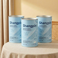 Tube en papier conforme PPWR pour poudre protéinée, design cylindrique, pour emballage de compléments nutritionnels sportifs et couvercle assorti