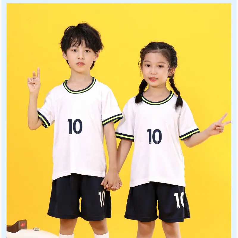 New Season Club Team Boys Harry Kane Football Shirts Children Thailand Heung-Min Soccer Uniform Kit Set Sublimated Soccer Jersey