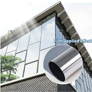 Película de Vidrio PET Reflectante Plateada de Una Vía, Directo de Fábrica, Protección UV, Privacidad, Aislamiento Térmico, Antiexplosión - Product Image 2