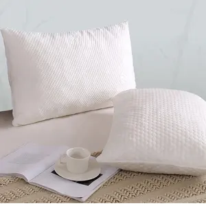 Five-star Hotel Luxury Series White Simple Style Pillow 0 Pressure Sleep Pillow With High Quality