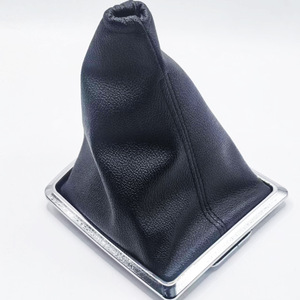 Funda Protectora de Piel para Palanca de Cambios Manual Ford Focus Mk2 3 4 7, Estilo Clásico, Color Negro - Product Image 3