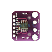 Módulo de Sensor de corriente de voltaje MAX471, placa de probador AVR, 5V CC, 3-25V, 0-3A, sensores divisores de voltaje resistivos