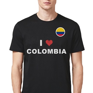 Lightweight and Breathable Colombia Fan <b>T</b>-shirt for Summer Outdoor Gatherings and Matches Promotion - Product Image 4
