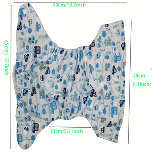 Pañales para Bebé de 1 a 3 Años, con Forro de Fieltro y Botones de Una Sola Fila, en Varios Colores, Transpirables, Lavables y Amigables con la Piel - Product Image 2